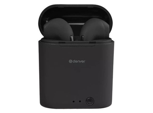 Denver Auriculares Bluetooth 5.0 C/ Mic Dock Carregamento Denver Auriculares Bluetooth 5.0 C/ Mic Dock Carregamento